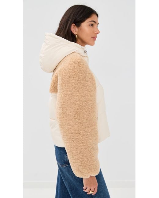 Ugg Blue Mykah Braid Puffer Jacket