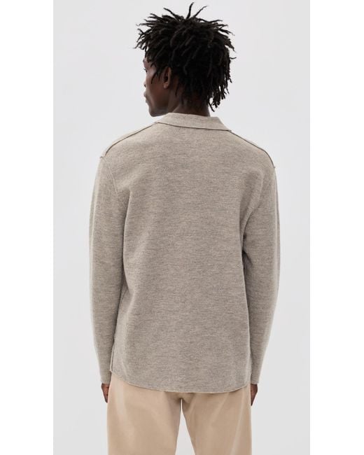 NN07 Multicolor Jonas Full Button Sweater for men