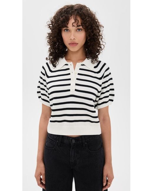 PAIGE Black Birch Top