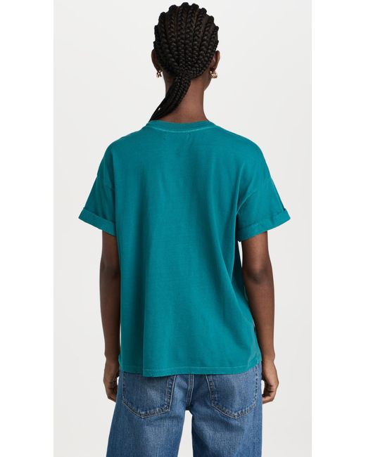 Girl Dangerous Gir Dangerou Vai Boyfriend Tee in Blue Lyst