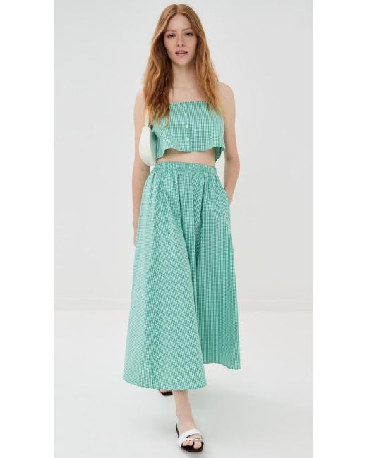Le Bos Green Martha Top
