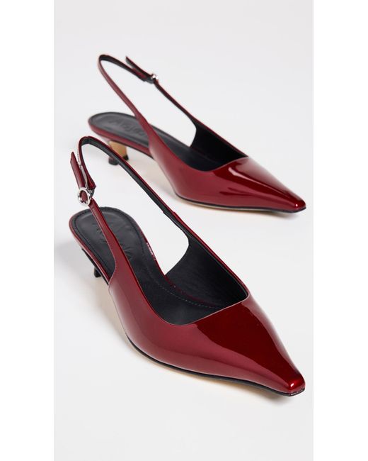 Aeyde Red Catrina Pumps