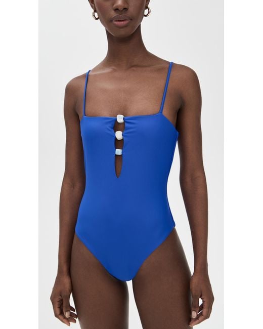 Baobab Blue Palm One Piece
