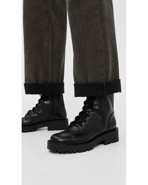 Larroude Black Trinity Boots