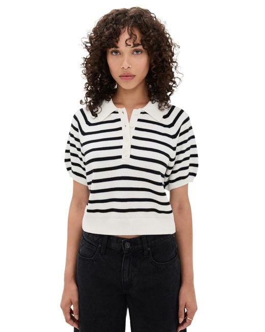 PAIGE Black Birch Top