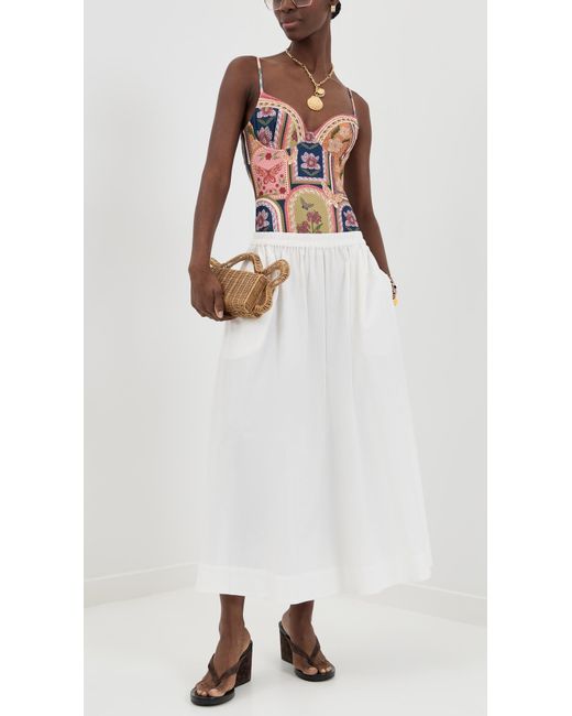 Agua Bendita Multicolor Fiore Petra Handmade Underwire One Piece