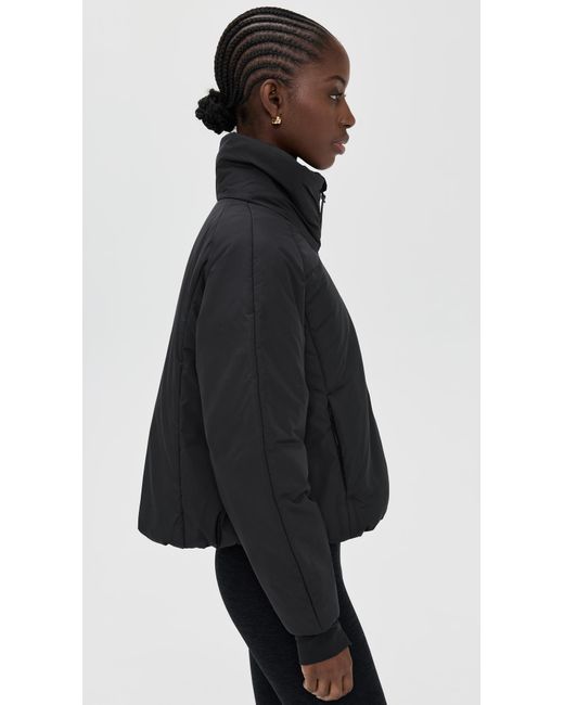 Beyond Yoga Black Warm Up Puffer Jacket