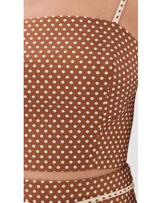Rosie Assoulin Multicolor Halfway There Crop Top
