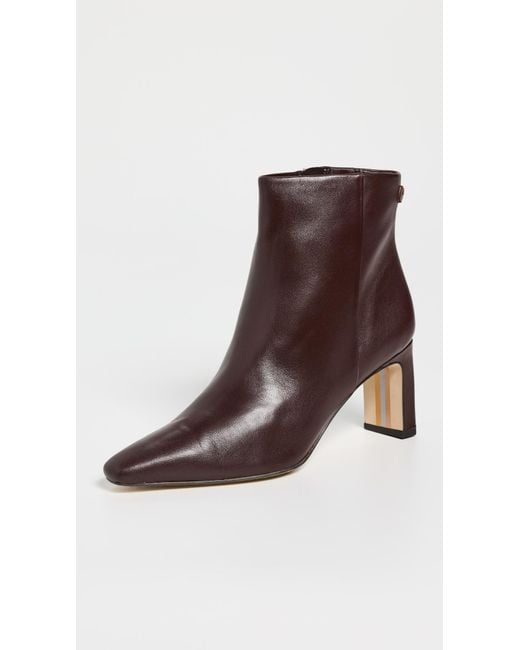 Sam Edelman Brown Saige Heeled Booties