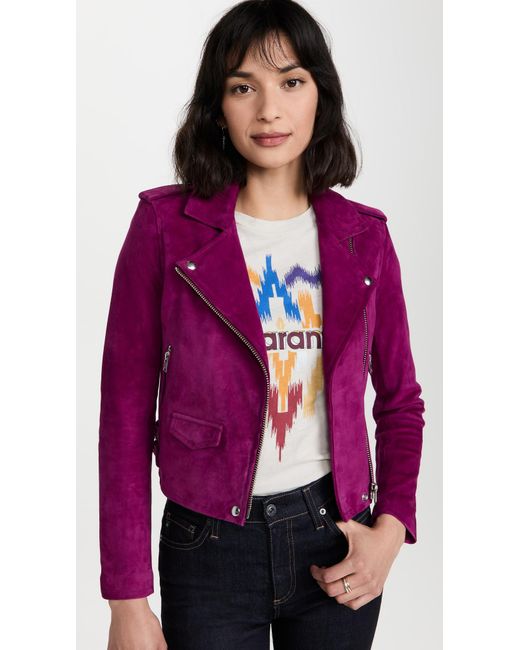 IRO Purple Ashley Jacket