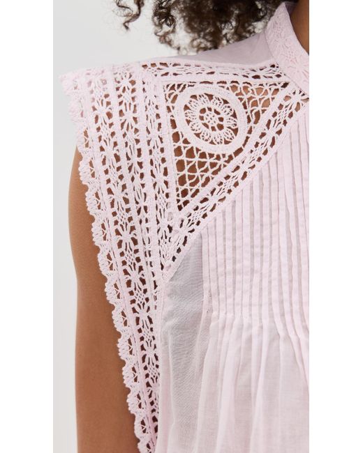 Isabel Marant Pink Gresia Blouse