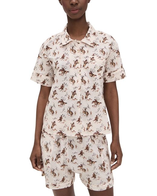 The Great Multicolor The Short Sleeve Pajama Shirt