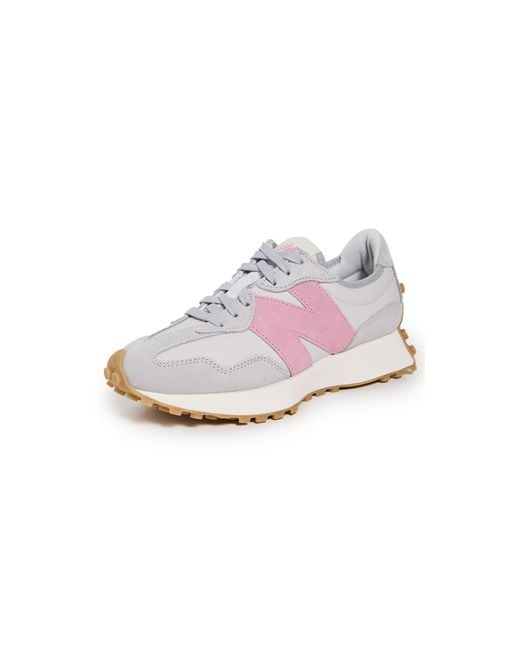 New Balance Pink 327 Sneakers