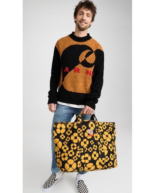 Marni X Carhartt Wip Tote Bag in Yellow for Men | Lyst