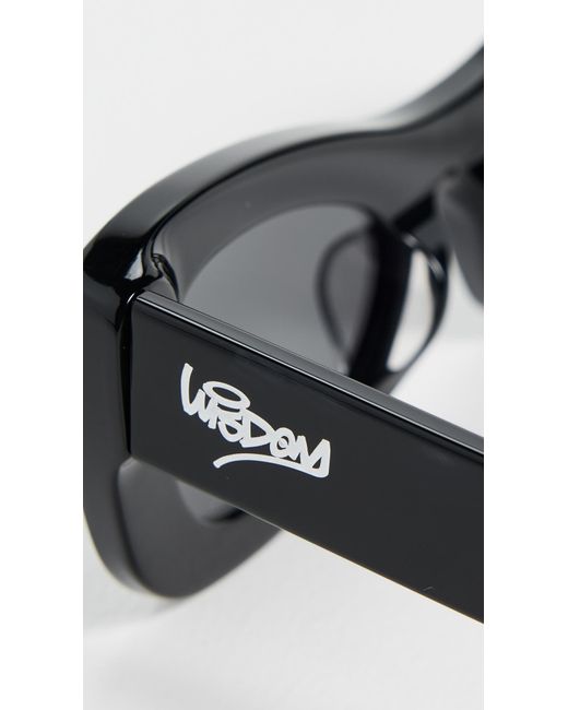 Wisdom Black Frame 30 Sunglasses