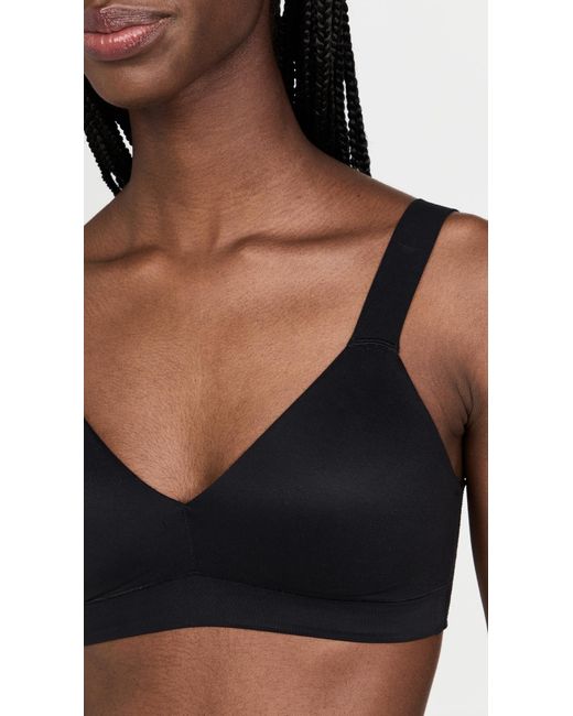Spanx Black Smooth Bra-Llelujah! Lightly Lined Bralette