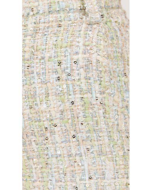 Line & Dot White Clover Shorts