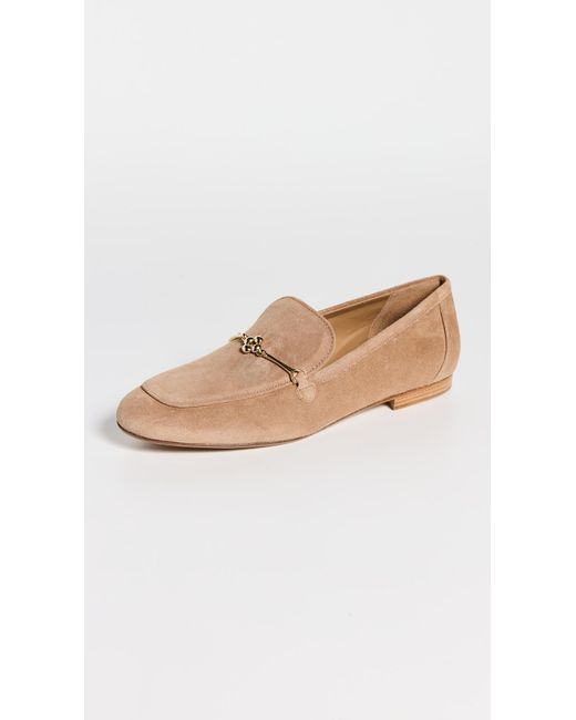 Larroude White Katherine Loafers