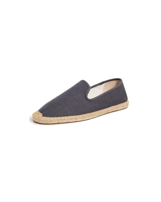Soludos Blue The Smoking Slipper Espadrilles for men