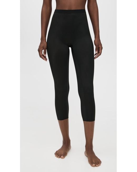 Spanx Black Capri Tights