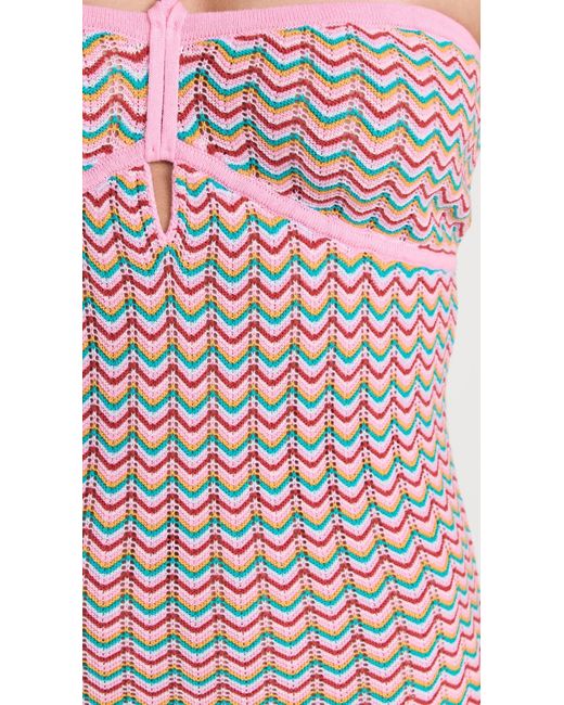 Saylor Multicolor Sayor Pierrette Knit Midi Dress