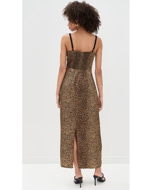 Reformation Multicolor Stormi Satin Dress