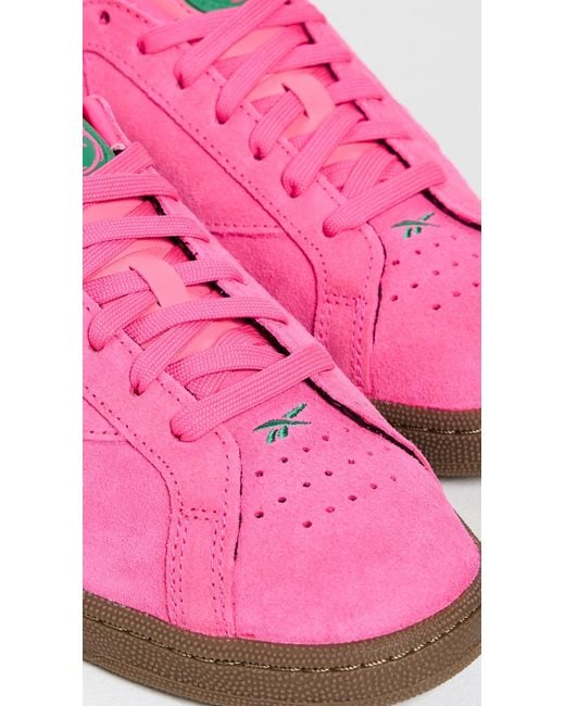 Reebok Pink Club C Grounds Uk Sneakers