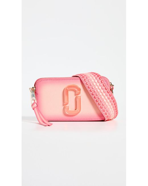 Marc Jacobs Leather Snapshot Fluoro Edge Camera Bag in Pink Lyst