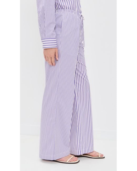 Solid & Striped Purple The Ashling Pants