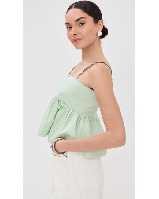Azeeza Green Rayna Top