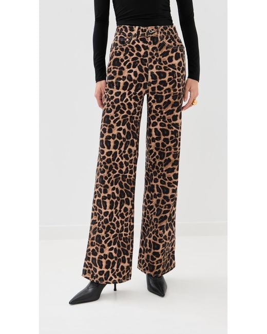 Veronica Beard Black Taylor High Rise Wide Leg Jeans