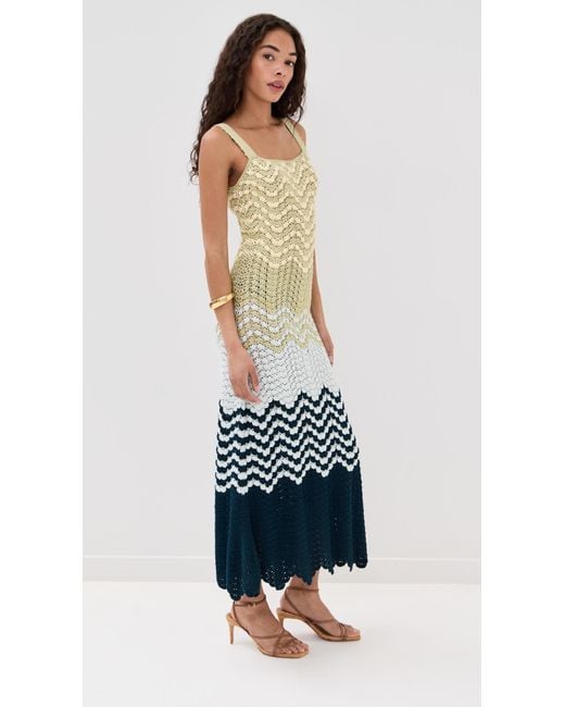 Escvdo White Marea Maxi Dress
