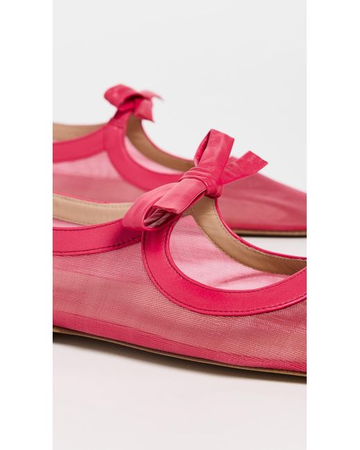 Ulla Johnson Pink Cleo Flats
