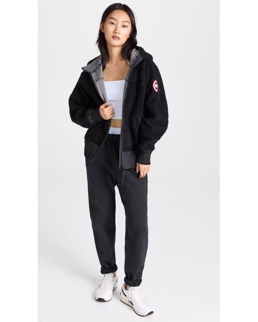 Canada Goose Black Simcoe Fleece Hoodie