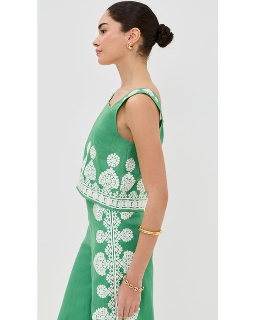 Figue Green Isabelle Top