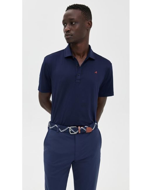 Redvanly Blue Alpine Polo for men