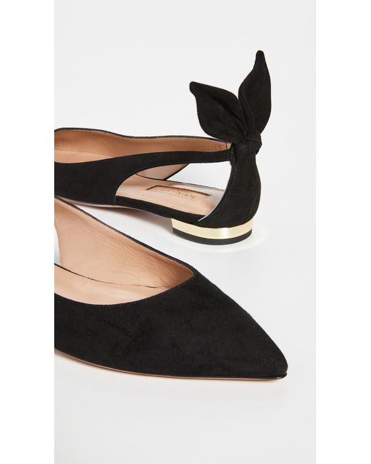 aquazzura deneuve ballet flats