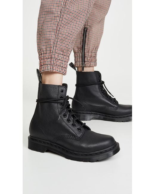 dr martens 1460 mono black