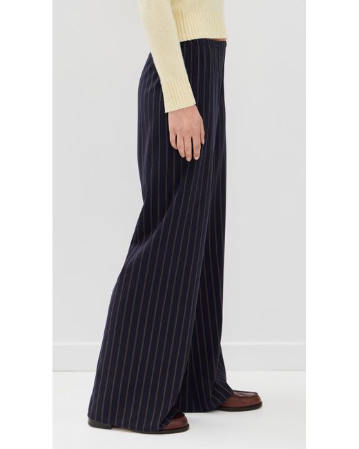 La Ligne Blue Roman Pants