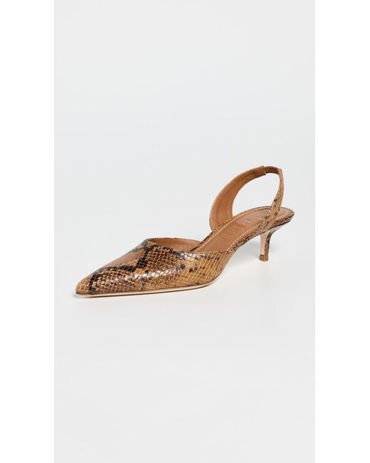 Staud Black Sebastian Slingback Heels
