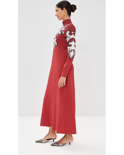 LaDoubleJ Red Halle Dress