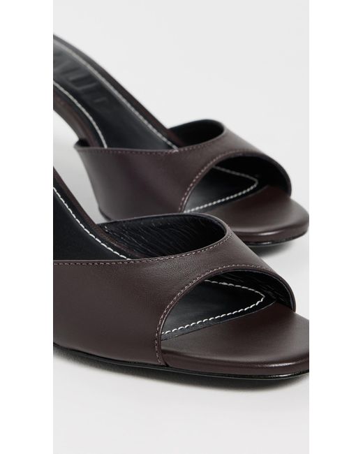 Staud Black Brigitte Mules