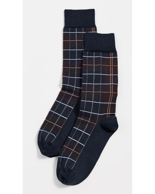 Barbour Blue Blyth Socks for men