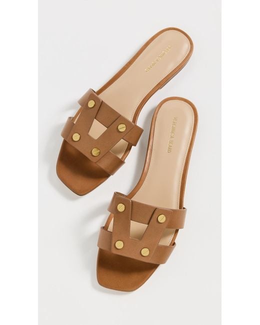 Veronica Beard Multicolor Via Slides
