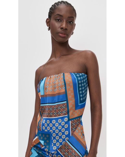 MISA Los Angles Blue Mae Top