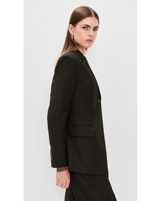 Helmut Lang Black Cut Away Blazer