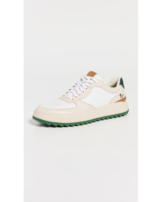 Cole Haan White Grandpro Crossover Golf Shoes for men