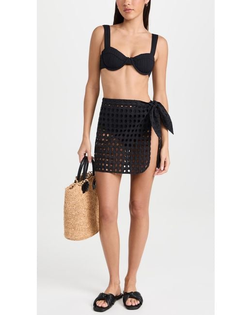 Solid & Striped Black The Lilo Bikini Top