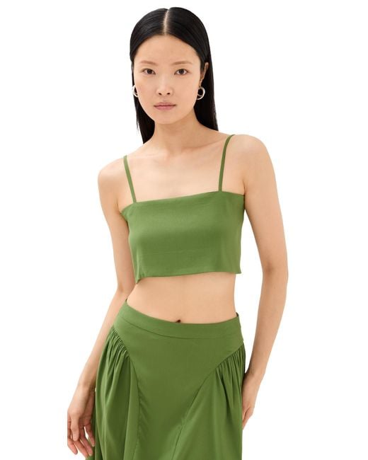 Azeeza Green Walton Top