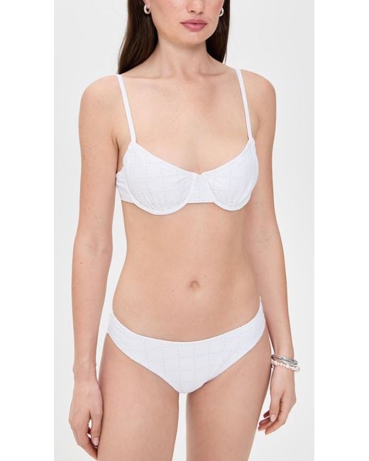 Solid & Striped Multicolor The Eva Bikini Top